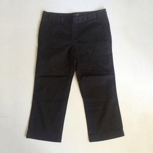 Daisy Fuentes Black Capri pants